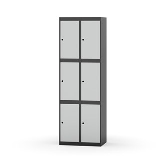 Novis lokerokaappi, tasakatto, 3:2, L 60 cm
