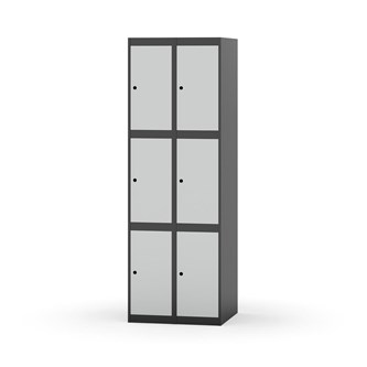 Novis lokerokaappi, tasakatto, 3:2, L 60 cm