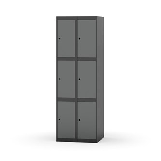 Novis lokerokaappi, tasakatto, 3:2, L 60 cm