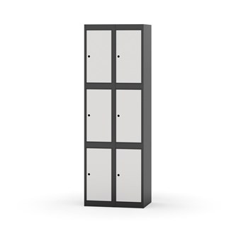 Novis lokerokaappi, tasakatto, 3:2, L 60 cm