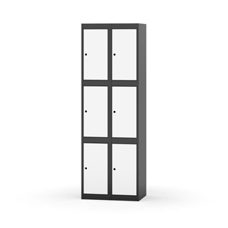 Novis lokerokaappi, tasakatto, 3:2, L 60 cm