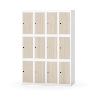 Novis lokerokaappi, tasakatto, 3:4, L 120 cm