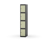 Novis lokerokaappi, tasakatto, 4:1, L 30 cm