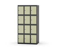 Novis lokerokaappi, tasakatto, 4:3, L 90 cm