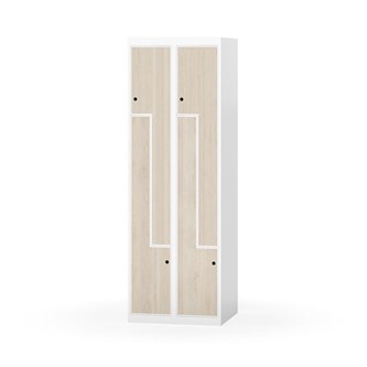 Novis Z vaatekaappi, tasakatto, 4-lok, L60 cm