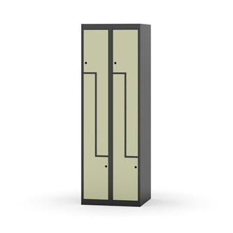 Novis Z vaatekaappi, tasakatto, 4-lok, L60 cm