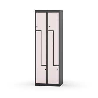 Novis Z vaatekaappi, tasakatto, 4-lok, L60 cm