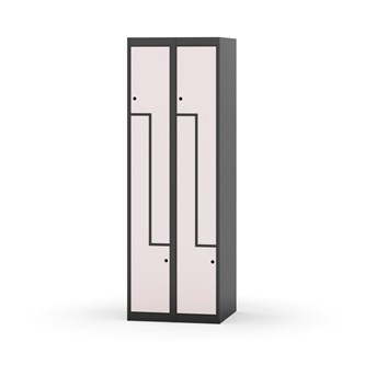 Novis Z vaatekaappi, tasakatto, 4-lok, L60 cm