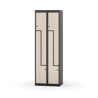 Novis Z vaatekaappi, tasakatto, 4-lok, L60 cm