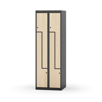 Novis Z vaatekaappi, tasakatto, 4-lok, L60 cm