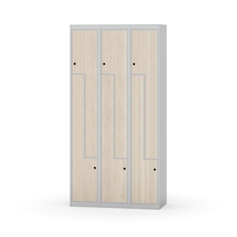 Novis Z vaatekaappi, tasakatto, 6-lok, L90 cm