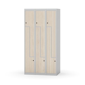 Novis Z vaatekaappi, tasakatto, 6-lok, L90 cm