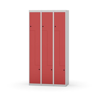 Novis Z vaatekaappi, tasakatto, 6-lok, L90 cm