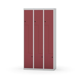 Novis Z vaatekaappi, tasakatto, 6-lok, L90 cm
