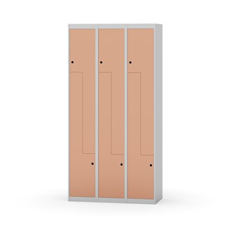 Novis Z vaatekaappi, tasakatto, 6-lok, L90 cm