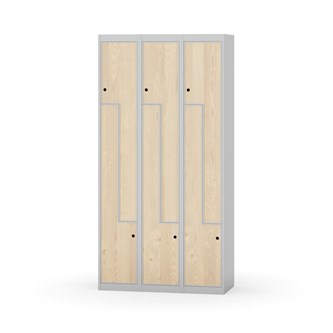 Novis Z vaatekaappi, tasakatto, 6-lok, L90 cm
