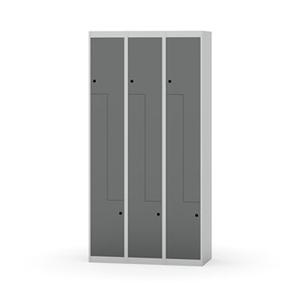 Novis Z vaatekaappi, tasakatto, 6-lok, L90 cm