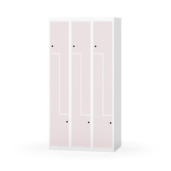 Novis Z vaatekaappi, tasakatto, 6-lok, L90 cm