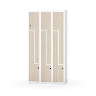 Novis Z vaatekaappi, tasakatto, 6-lok, L90 cm