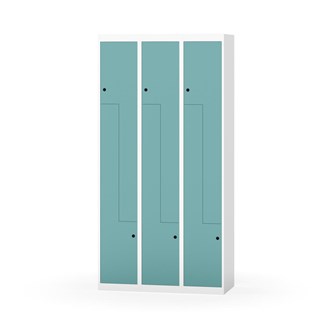 Novis Z vaatekaappi, tasakatto, 6-lok, L90 cm