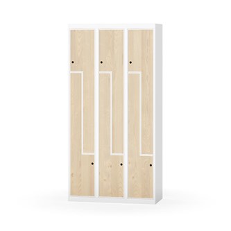 Novis Z vaatekaappi, tasakatto, 6-lok, L90 cm