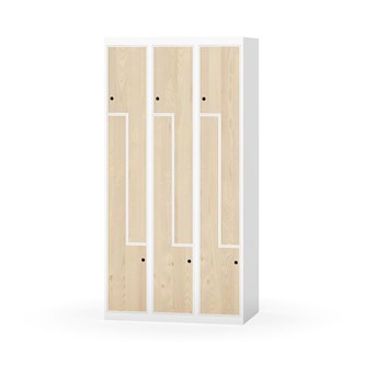 Novis Z vaatekaappi, tasakatto, 6-lok, L90 cm