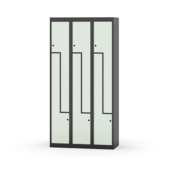 Novis Z vaatekaappi, tasakatto, 6-lok, L90 cm