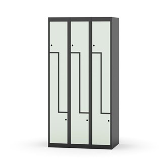 Novis Z vaatekaappi, tasakatto, 6-lok, L90 cm
