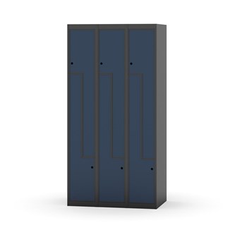 Novis Z vaatekaappi, tasakatto, 6-lok, L90 cm