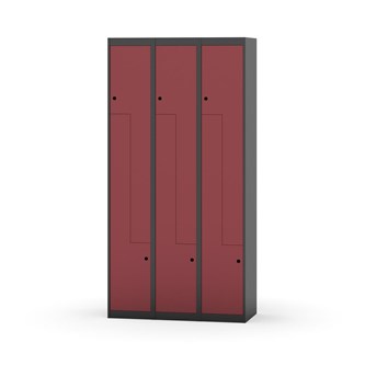 Novis Z vaatekaappi, tasakatto, 6-lok, L90 cm