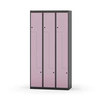 Novis Z vaatekaappi, tasakatto, 6-lok, L90 cm