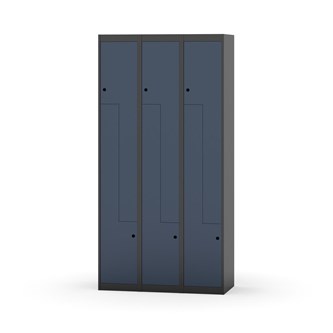 Novis Z vaatekaappi, tasakatto, 6-lok, L90 cm
