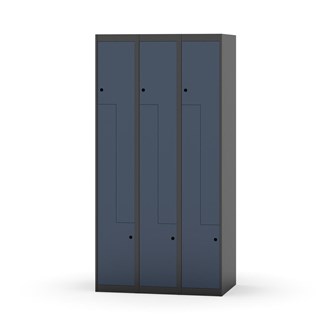 Novis Z vaatekaappi, tasakatto, 6-lok, L90 cm