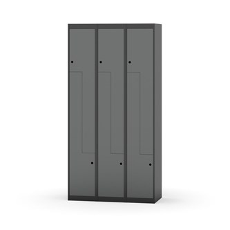 Novis Z vaatekaappi, tasakatto, 6-lok, L90 cm