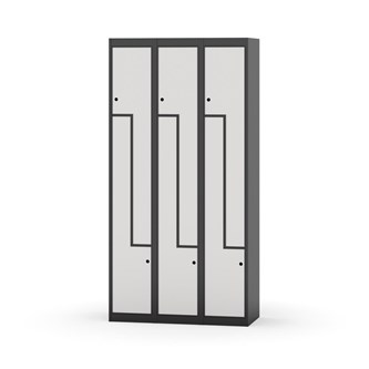 Novis Z vaatekaappi, tasakatto, 6-lok, L90 cm