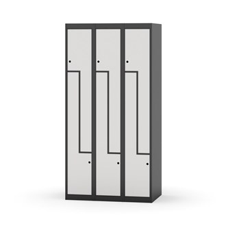 Novis Z vaatekaappi, tasakatto, 6-lok, L90 cm