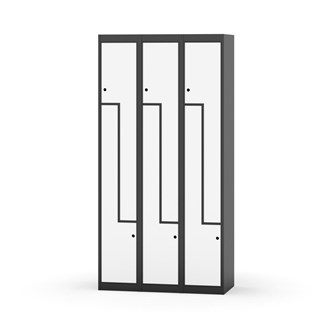Novis Z vaatekaappi, tasakatto, 6-lok, L90 cm