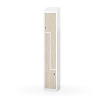 Novis Z vaatekaappi, vinokatto, 2-lok, L30 cm