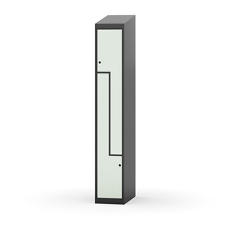 Novis Z vaatekaappi, vinokatto, 2-lok, L30 cm