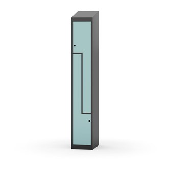 Novis Z vaatekaappi, vinokatto, 2-lok, L30 cm