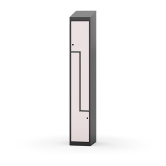 Novis Z vaatekaappi, vinokatto, 2-lok, L30 cm