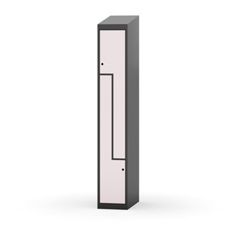 Novis Z vaatekaappi, vinokatto, 2-lok, L30 cm