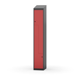 Novis Z vaatekaappi, vinokatto, 2-lok, L30 cm