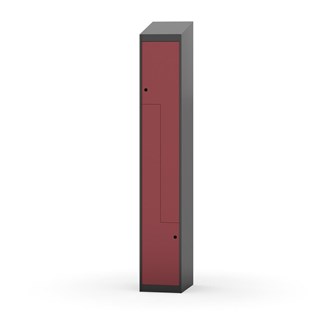Novis Z vaatekaappi, vinokatto, 2-lok, L30 cm