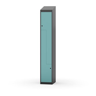 Novis Z vaatekaappi, vinokatto, 2-lok, L30 cm