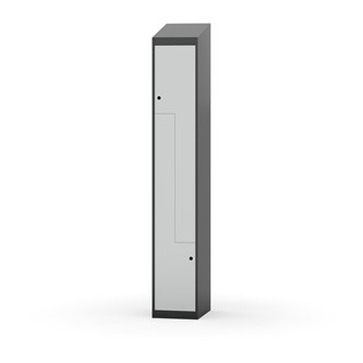 Novis Z vaatekaappi, vinokatto, 2-lok, L30 cm