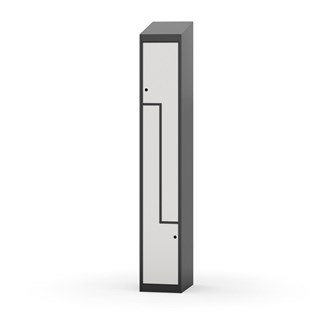 Novis Z vaatekaappi, vinokatto, 2-lok, L30 cm