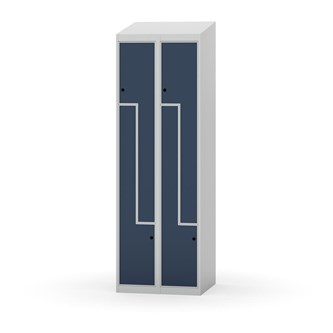 Novis Z vaatekaappi, vinokatto, 4-lok, L60 cm