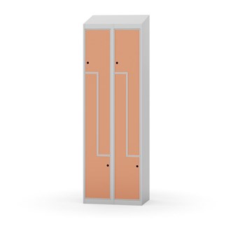 Novis Z vaatekaappi, vinokatto, 4-lok, L60 cm