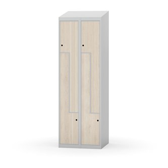 Novis Z vaatekaappi, vinokatto, 4-lok, L60 cm